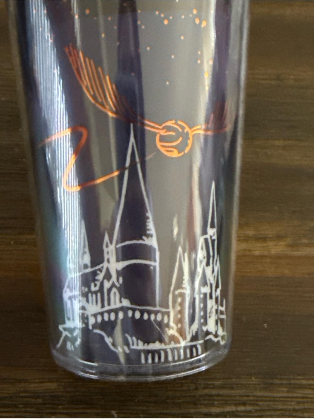 Starbucks x Harry Potter Asia Collaboration Cold Cup 16oz Tumbler NWT Taiwan - Picture 4 of 13